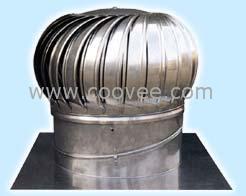 無動力屋頂風機、屋脊通風器